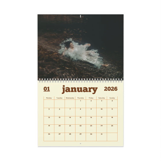 Little Green Eyes Original Underwater Etc - Wall Calendar 2026