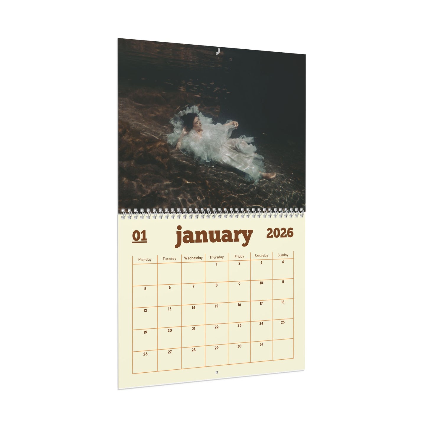 Little Green Eyes Original Underwater Etc - Wall Calendar 2026